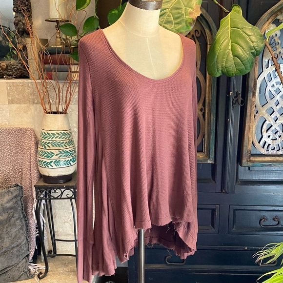 Free People Malibu Thermal - oversized soft comfy & textured - Picture 5 of 14